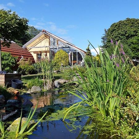 "Balmgarten" Im Naturpark Usedom, Bio Solarhaus Mit Grossem Garten Bagian luar foto