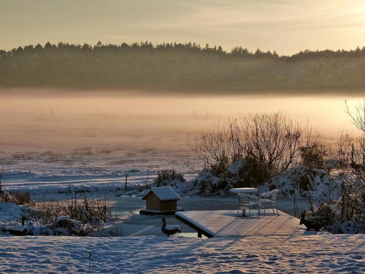 "Balmgarten" Im Naturpark Usedom, Bio Solarhaus Mit Grossem Garten Bagian luar foto