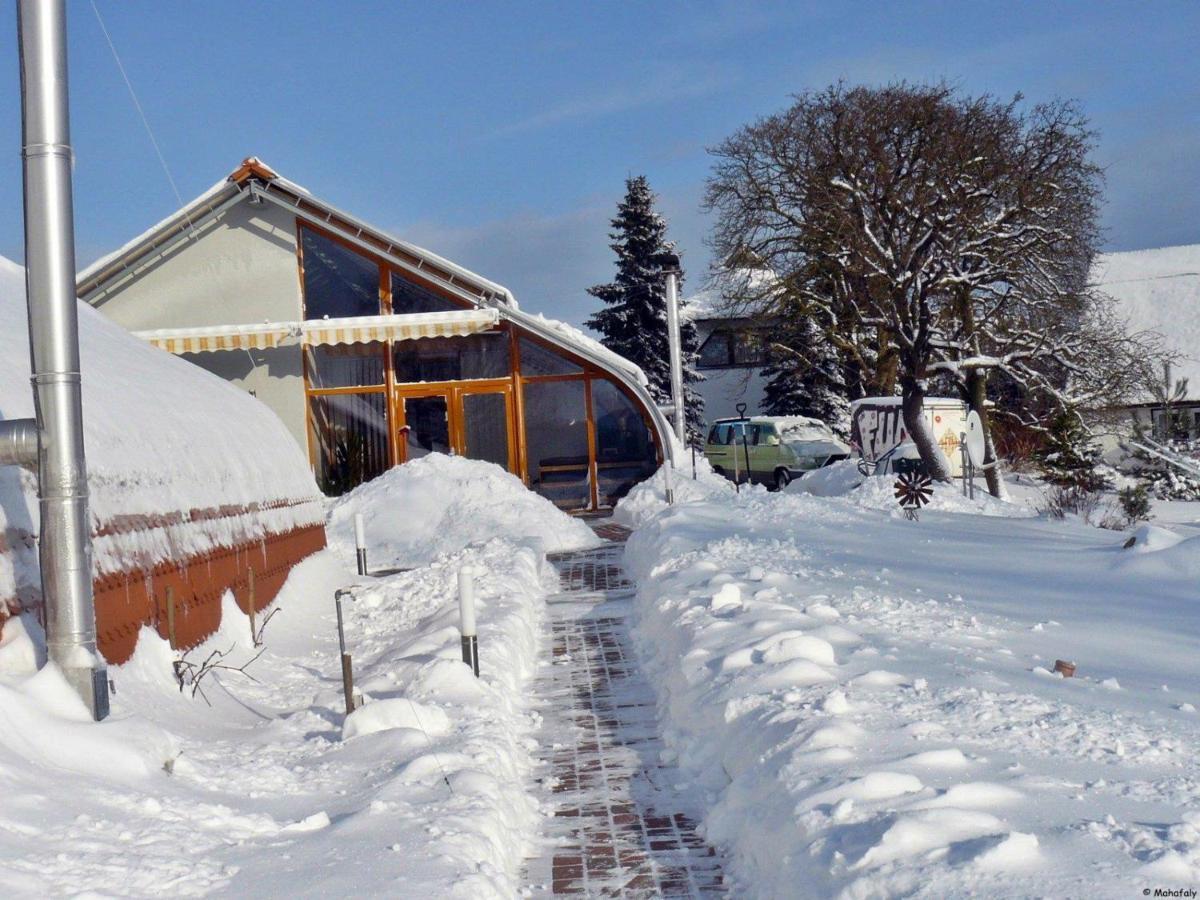 "Balmgarten" Im Naturpark Usedom, Bio Solarhaus Mit Grossem Garten Bagian luar foto