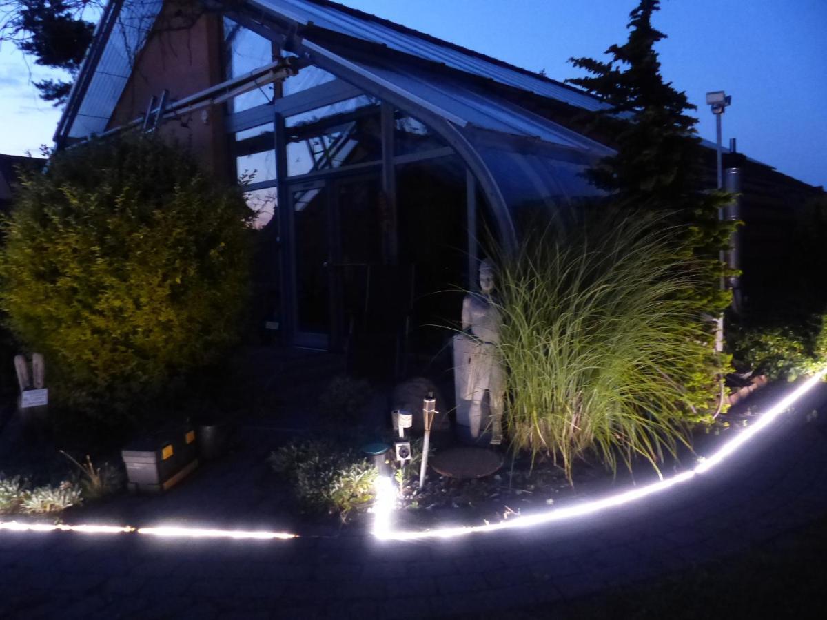 "Balmgarten" Im Naturpark Usedom, Bio Solarhaus Mit Grossem Garten Bagian luar foto