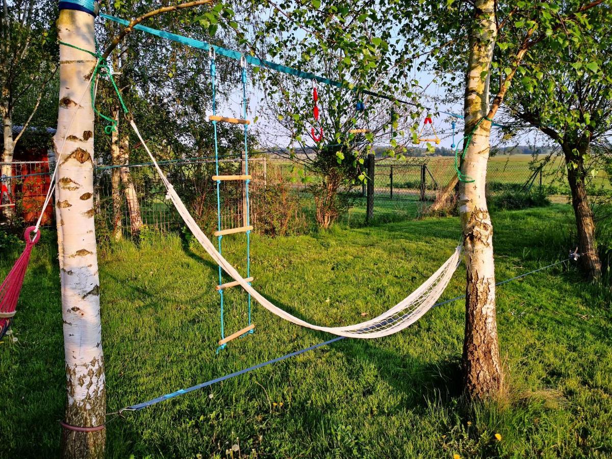 "Balmgarten" Im Naturpark Usedom, Bio Solarhaus Mit Grossem Garten Bagian luar foto